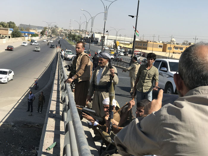 PKK'lı teröristler Kerkük'te! İşte o görüntüler... - Resim: 3