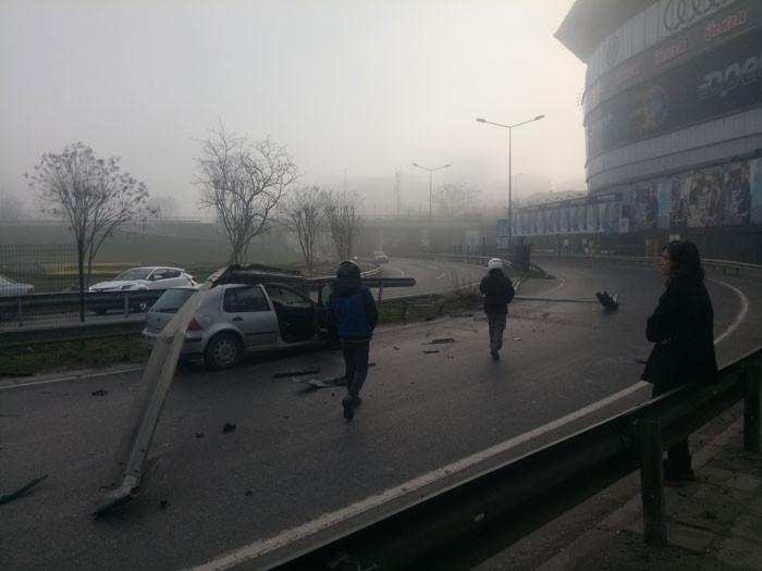 Kadıköy’de inanılmaz kaza mucize kurtuluş... - Resim: 2