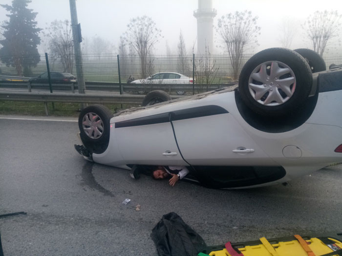 Kadıköy’de inanılmaz kaza mucize kurtuluş... - Resim: 3