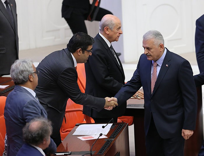 Meclis'te özlenen görüntüler! İktidar ve muhalefet tek yürek - Resim: 3