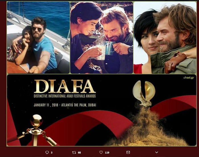 Kıvanç Tatlıtuğ ve Tuba Büyüküstün en yakışan çift seçildi listede kimler yok ki! - Resim: 1