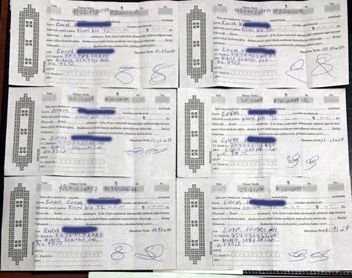 300 liralık hesaba işkenceyle 300 bin liralık senet imzalattılar - Resim: 3