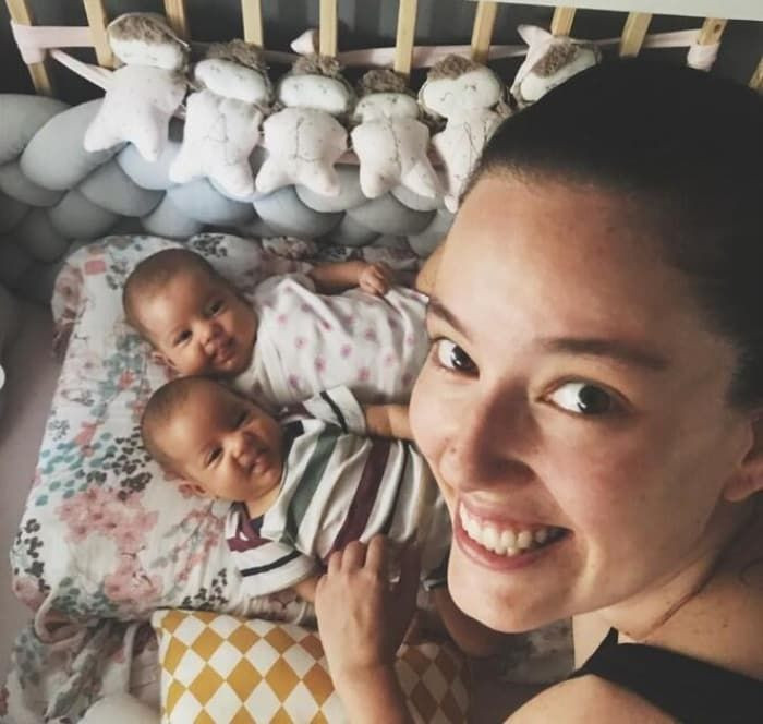 Pelin Akil'den ikizleri Alin ve Lina için duygulandıran paylaşım! - Resim: 2