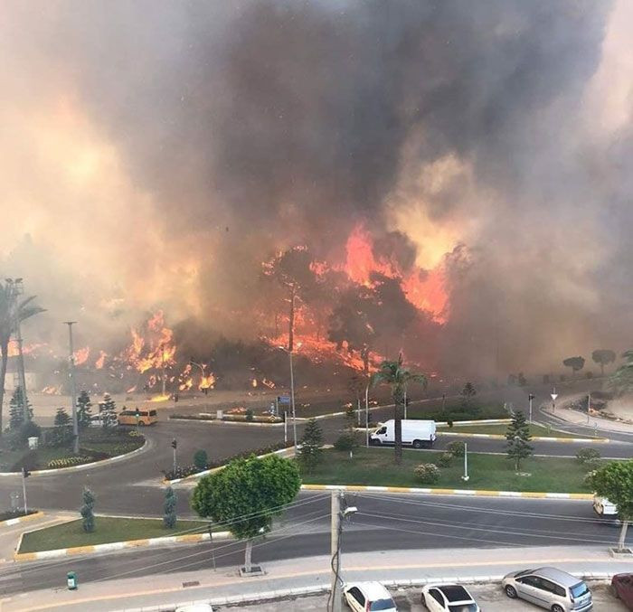 Antalya Manavgat yanıyor! 4 mahalle boşaltıldı onlarca kişi dumandan etkilendi - Resim: 4