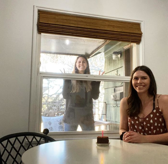 Doğum günleri korona günlerine denk gelen insanların eğlenceli anları! - Resim: 4