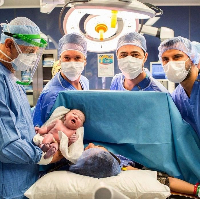 Buse Varol doğum anını paylaştı! Alişan bir an olsun elini bırakmamış - Resim: 4