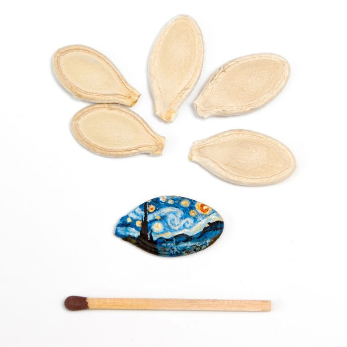 Kabak çekirdeği üzerinde dünya klasikleri  - Resim: 1