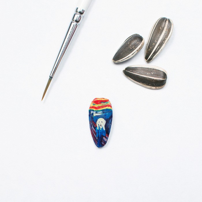 Kabak çekirdeği üzerinde dünya klasikleri  - Resim: 4