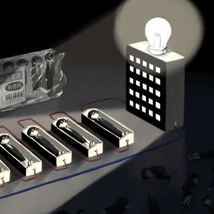 Günümüz insanını anlatan sizi şoke edecek çizimler - Resim: 4