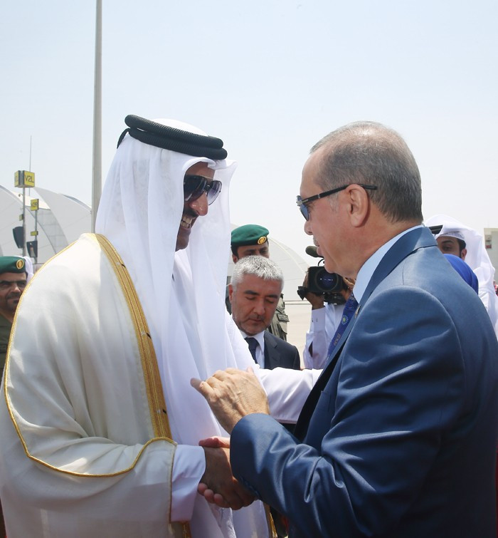 Erdoğan Katar'da böyle karşılandı - Resim: 4