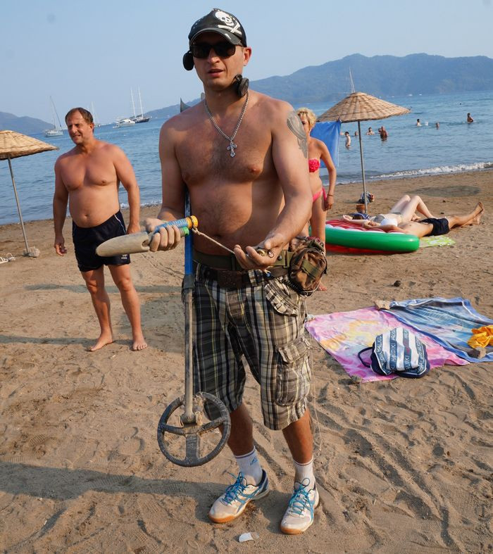 Rus turist tepki çekti plajın ortasında güpegündüz... - Resim: 1