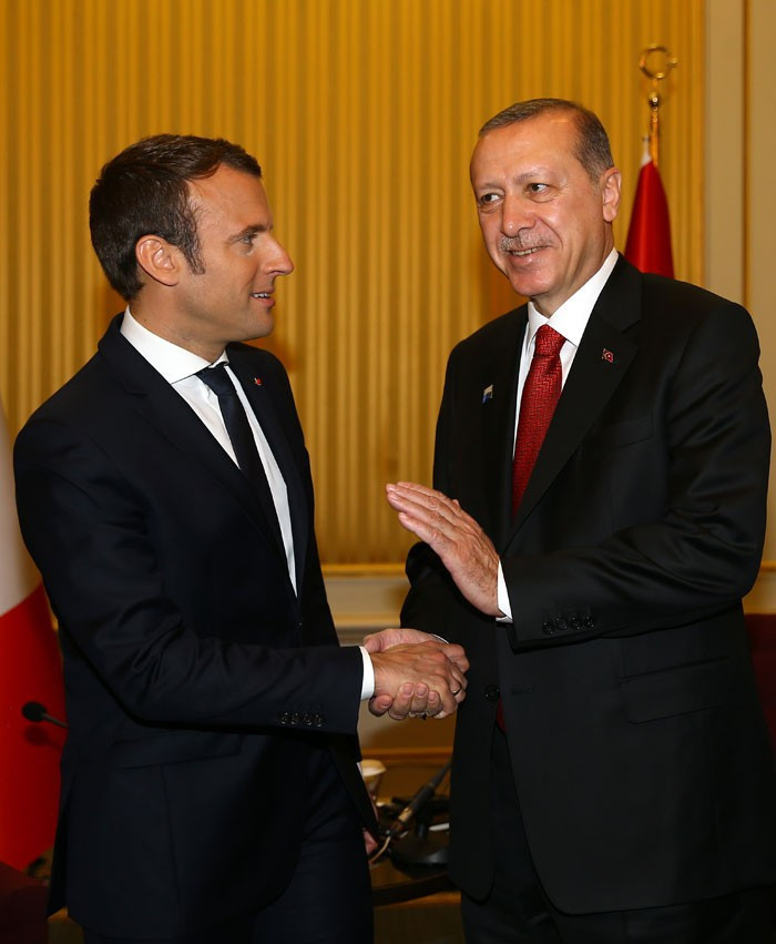 Macron'un Erdoğan'a bakışı sosyal medyada olay oldu! - Resim: 4