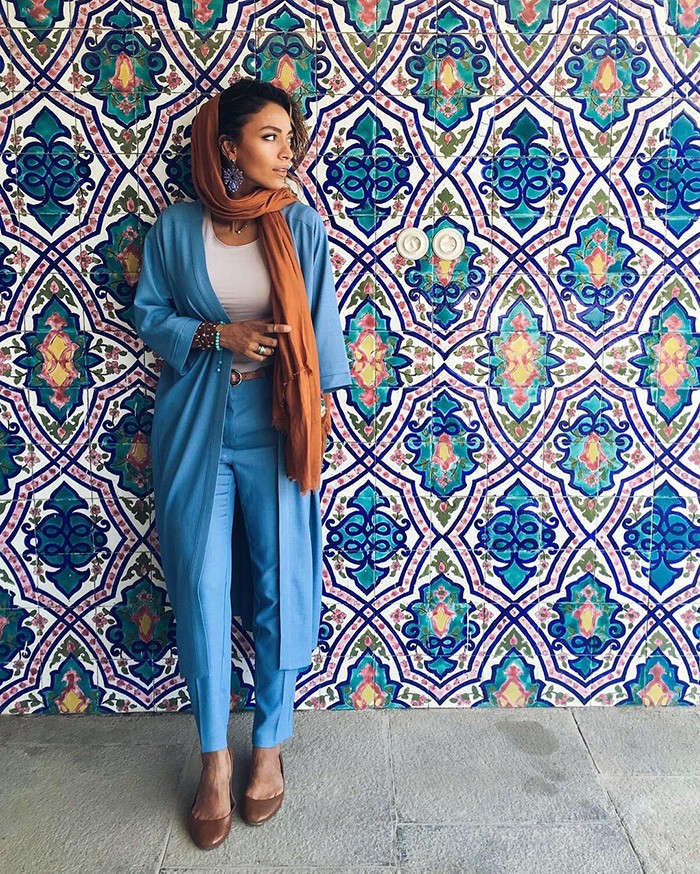 İranlı kadınlar sosyal medyayı salladı olay kareler - Resim: 3