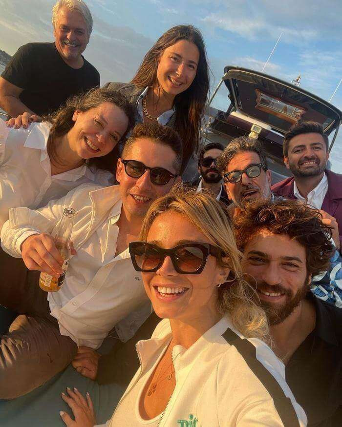 Morluklara dikkat kesildi! Kameralara yakalandılar: Diletta Leotta Can Yaman Bodrum'da - Resim: 1