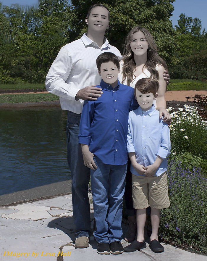 Aile fotoğrafı çektirdiler sonuca şoke oldular! - Resim: 3