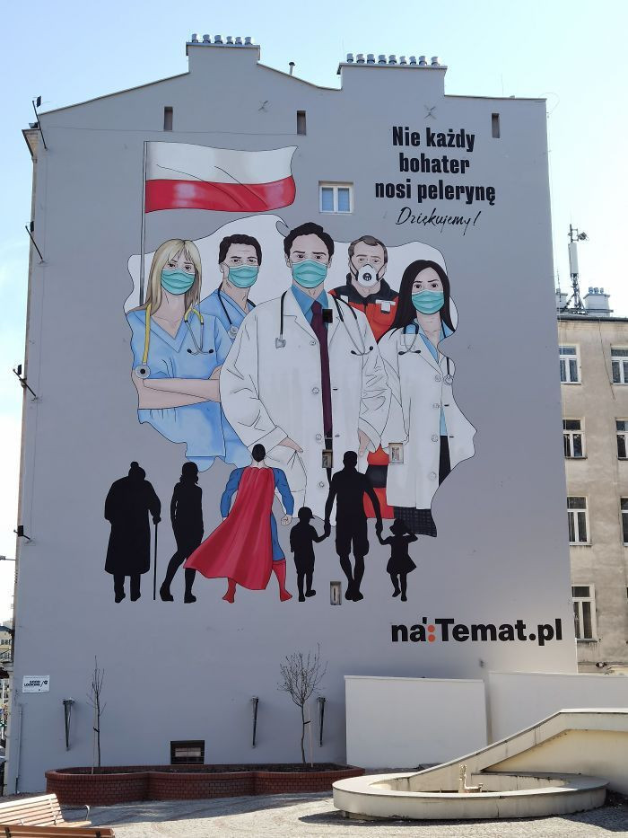 Sokak sanatçılarının koronavirüs yorumu duvarları tuvale çevirdiler! - Resim: 2