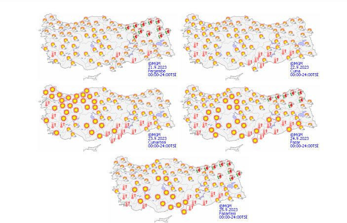 Kavurucu sıcaklar geri dönüyor! Meteoroloji o gün için uyardı İstanbul, Ankara, İzmir... - Resim: 4