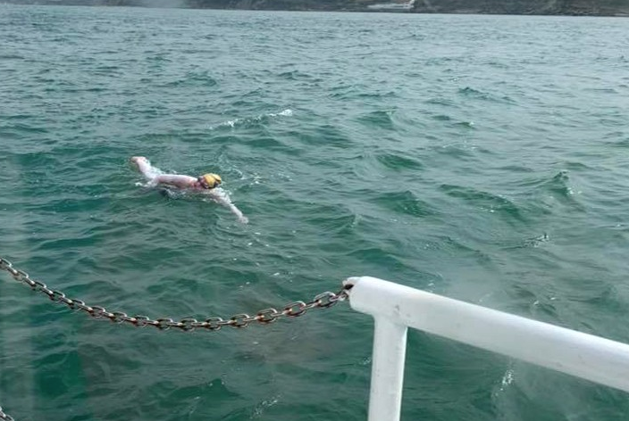 Yüzerek ülke değiştirdi! Sarah Thomas Manş Denizi'nde tarihe geçti - Resim: 3