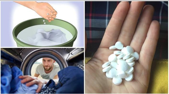 Çamaşır makinesine Aspirin koyun bakın neler oluyor! - Resim: 3