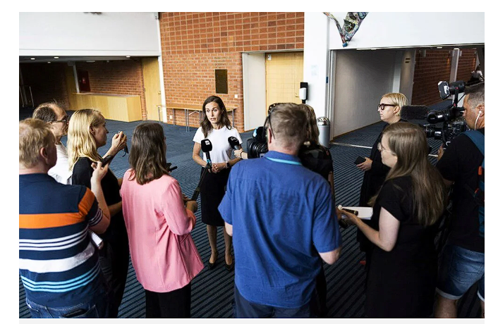 İfşa olan parti sonrası Sanna Marin'den ilk sözler şoke eden uyuşturucu iddiası - Resim: 1