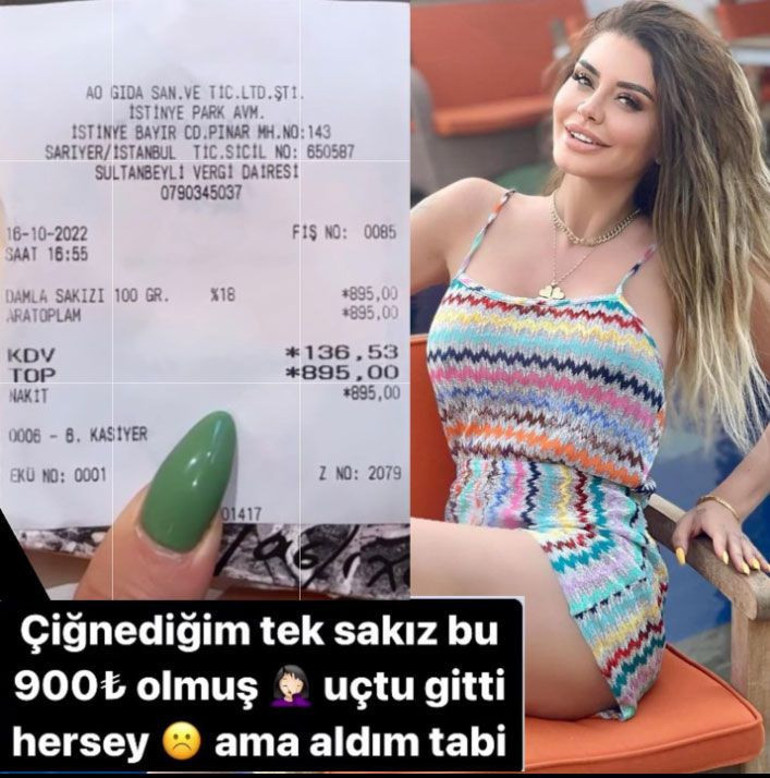 Sakız parası fişi olay oldu! Estetiksiz resmi çıkan Ebru Polat'a tepki yağdı bu ne sakızı altından mı - Resim: 4