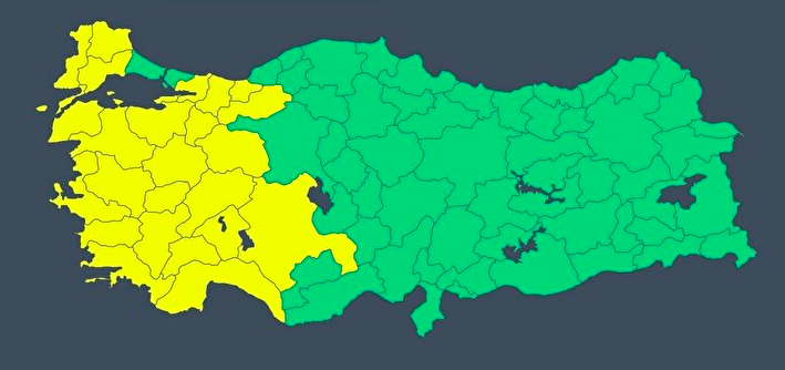 Meteoroloji'den sarı kodlu hava durumu uyarısı Bu 11 ilde yaşayanlar hafta sonu dikkat - Resim: 2