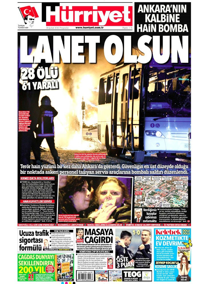 Gazete manşetleri - Sabah - Milliyet ve Star ne yazdı? - Resim: 1