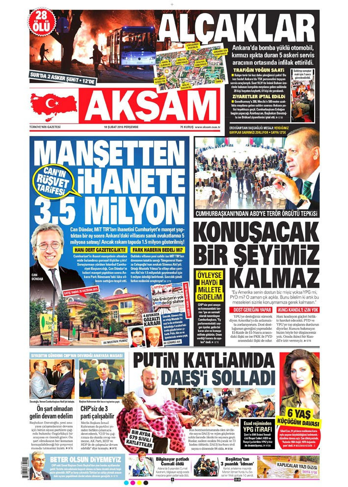 Gazete manşetleri - Sabah - Milliyet ve Star ne yazdı? - Resim: 4