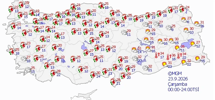 Meteoroloji saat verdi aman dikkat! Gök resmen delinecek - Resim: 4