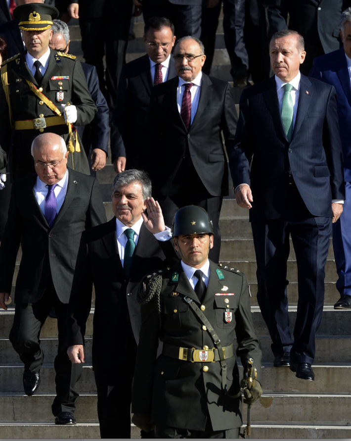 Liderleri Anıtkabir'de buluşturan bayram - Resim: 1