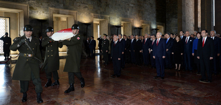 23 Nisan Anıtkabir merasimi... - Resim: 3