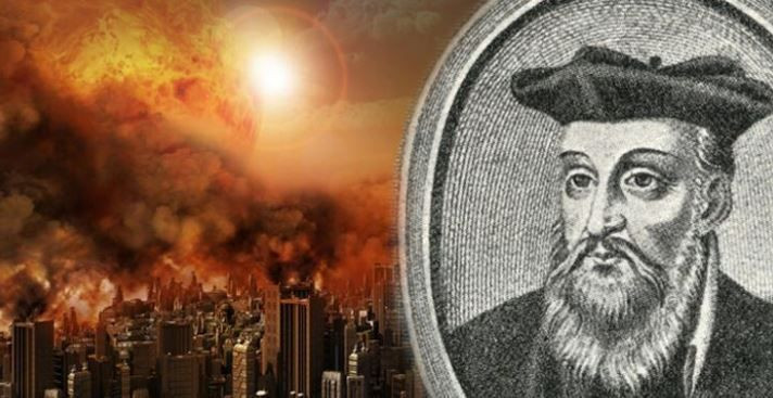 Putin'in 'nükleer' resti Nostradamus'un tüyler ürpertici 2023 kehanetini akıllara getirdi! 3. Dünya Savaşı mı çıkıyor - Resim: 1