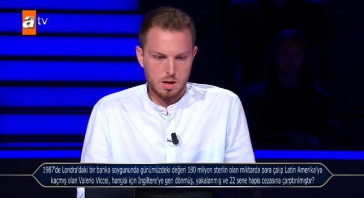 Kim Milyoner Olmak İster'de yanlışlıkla 50 bin TL kazandı! Olanlara kendi bile inanamadı - Resim: 1