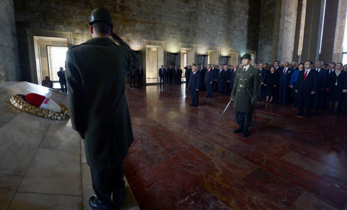 23 Nisan Anıtkabir merasimi... - Resim: 4