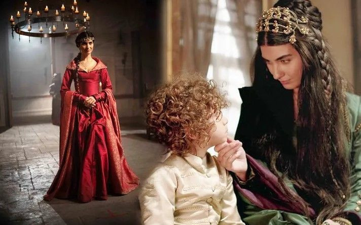 Tuba Büyüküstün'ün korku dolu anları Rise of Empires Ottoman galasında olay! - Resim: 1