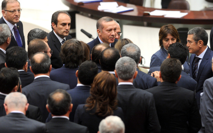 Meclis'ten renkli kareler - Resim: 1