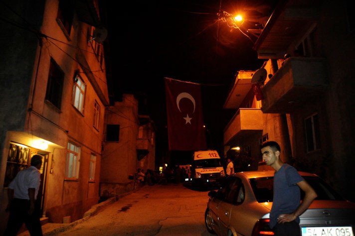 Şehitlere hüzünlü veda! - Resim: 1