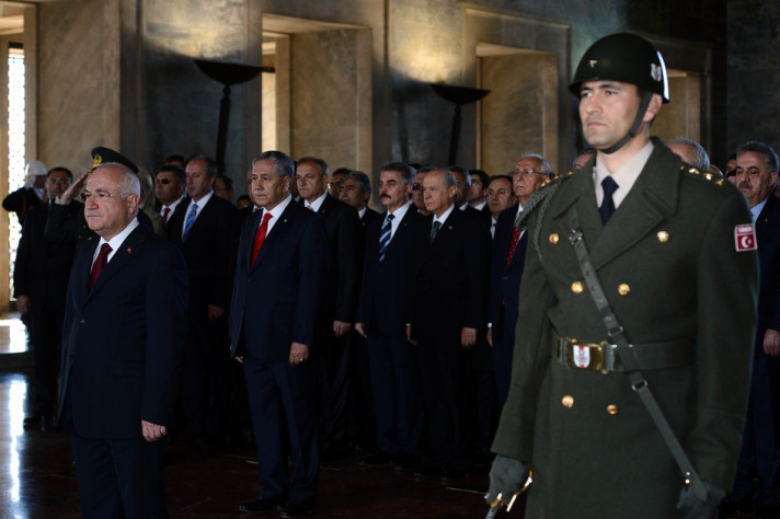 23 Nisan Anıtkabir merasimi... - Resim: 2
