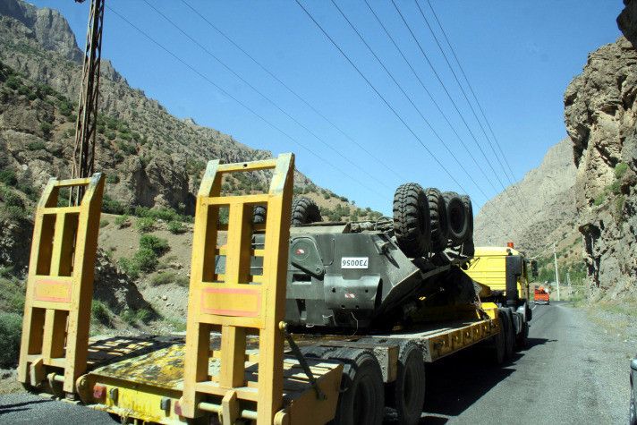 Mayın zırhlı aracı bu hale getirdi - Resim: 3