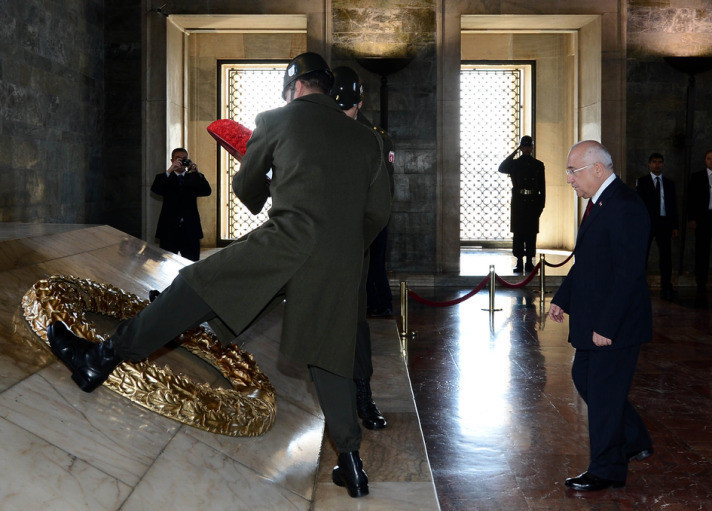 23 Nisan Anıtkabir merasimi... - Resim: 1