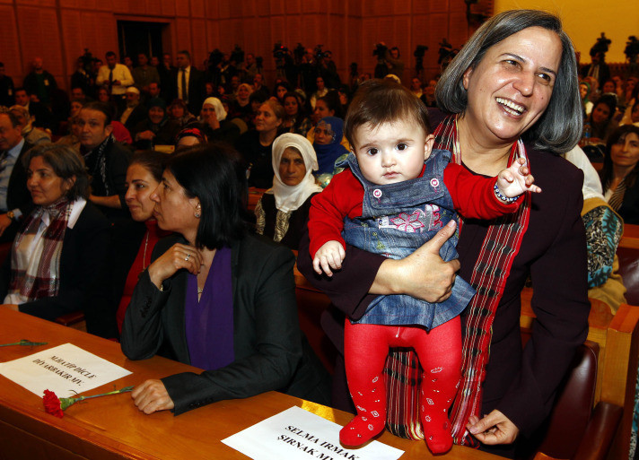 BDP grup toplantısından renkli kareler - Resim: 1