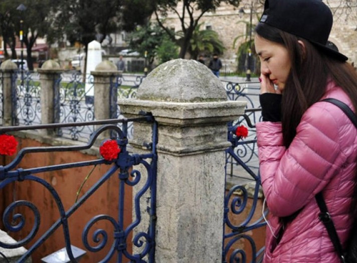 Sultanahmet'te ölenleri onlarda unutmadı!  - Resim: 1