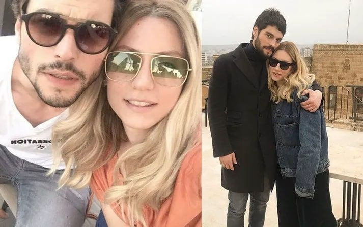 Akın Akınözü sevgilisi Sandra ile denizde aşka geldi öpüşürken yakalandılar - Resim: 4