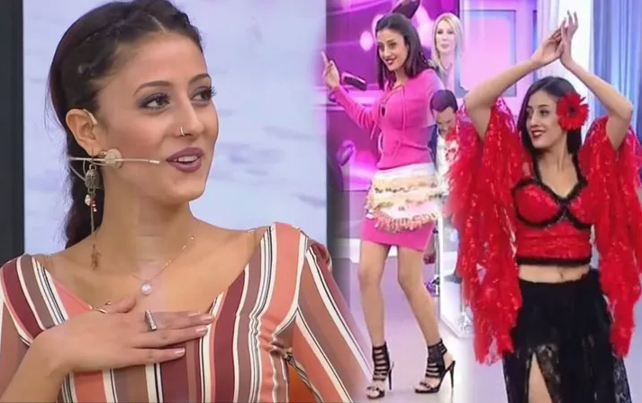 +18 videoları olay olmuştu Solmaz Çiros düğüne şarkıcı olarak gitti kalça dansı yaptı - Resim: 1