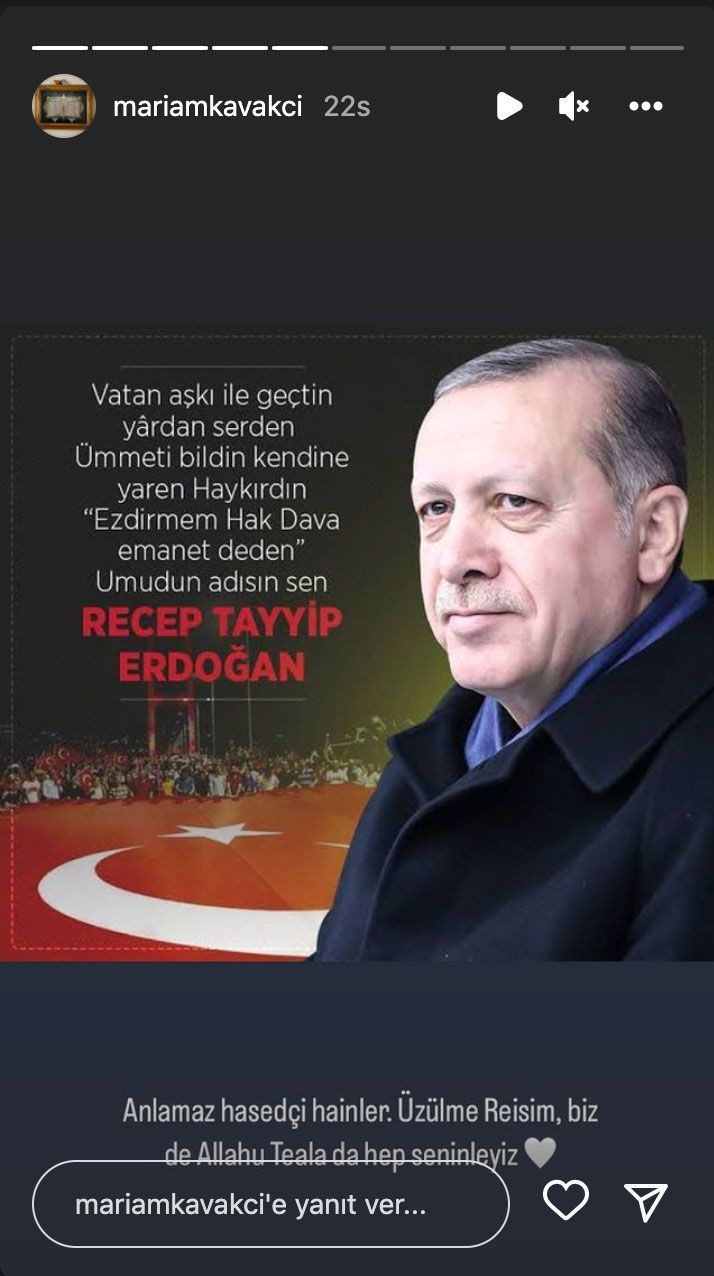 Erdoğan'ın danışmanı Mariam Kavakçı'dan olay paylaşımlar! Davutoğlu'na çarpı attı Erdoğan'a 'halifemiz' dedi - Resim: 4