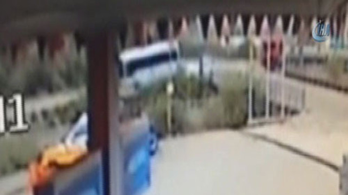 Osmaniye'deki korkunç kaza anı görüntüleri!