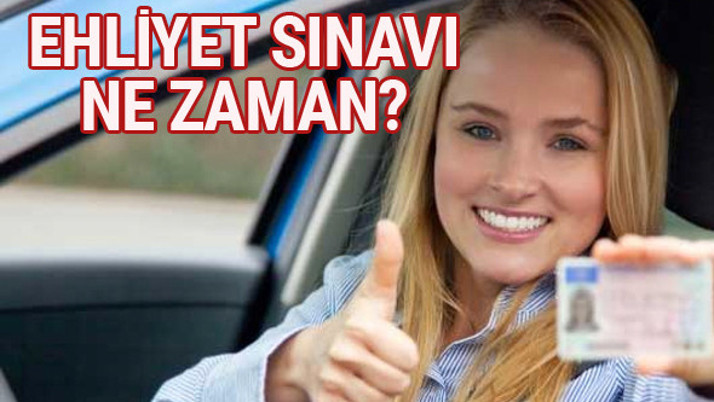 Ehliyet sınavı 2017 ne zaman çok az kaldı aman dikkat