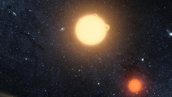 Çift güneşin yörüngesinde gezegen enkazı keşfedildi