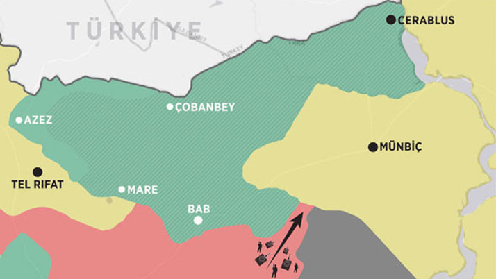 Münbiç neden önemli bu harita büyük çatışma çıkarır?