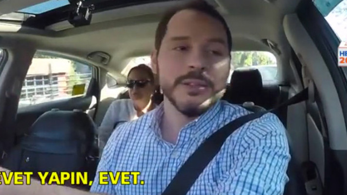 Berat Albayrak taksi kullandı o iddianın aslını yolcuya anlattı